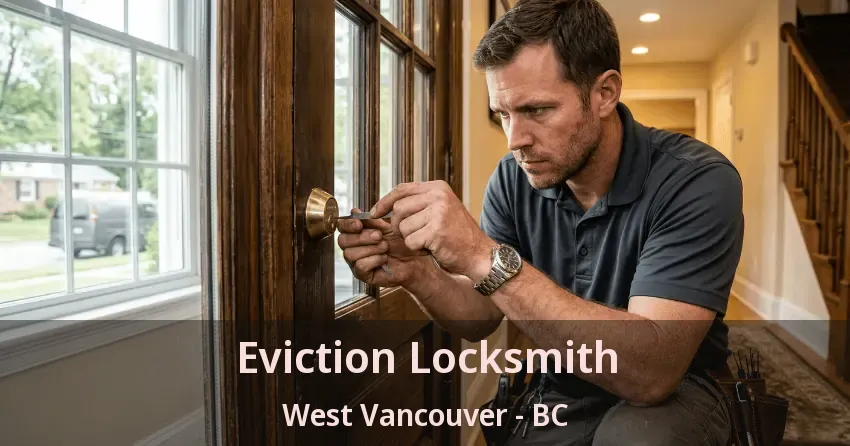 Eviction Locksmith West Vancouver - BC