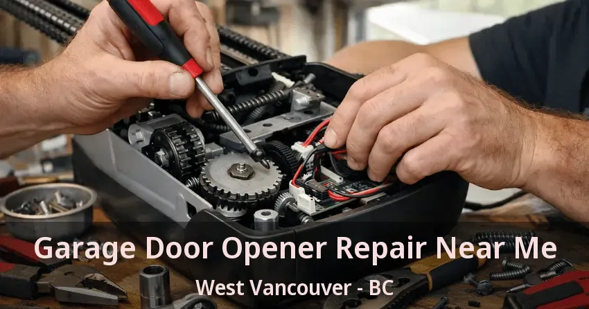Garage Door Opener Repair Near Me West Vancouver - BC